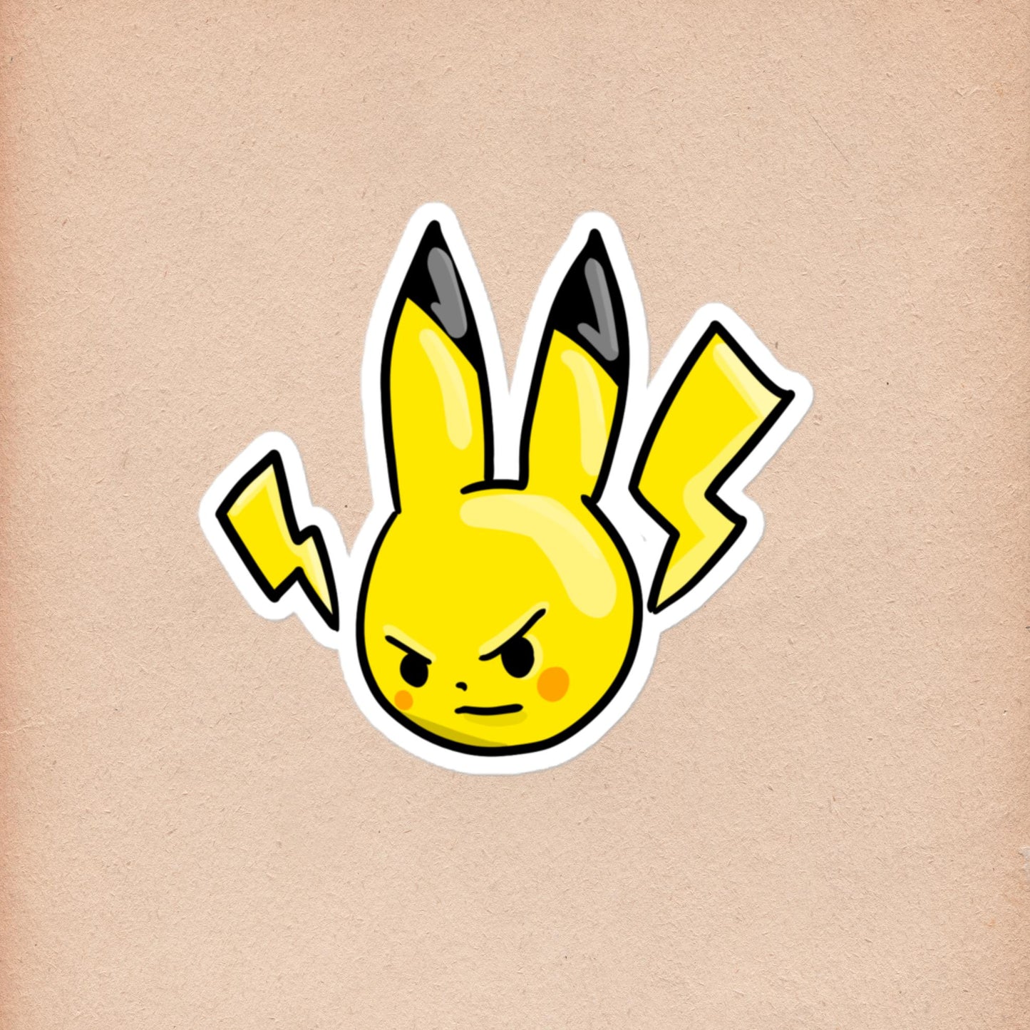 Pikachu - Pokemon Sticker - Honey and Fir