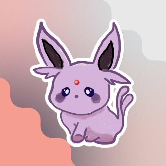 Espeon - Pokémon Sticker - Honey and Fir