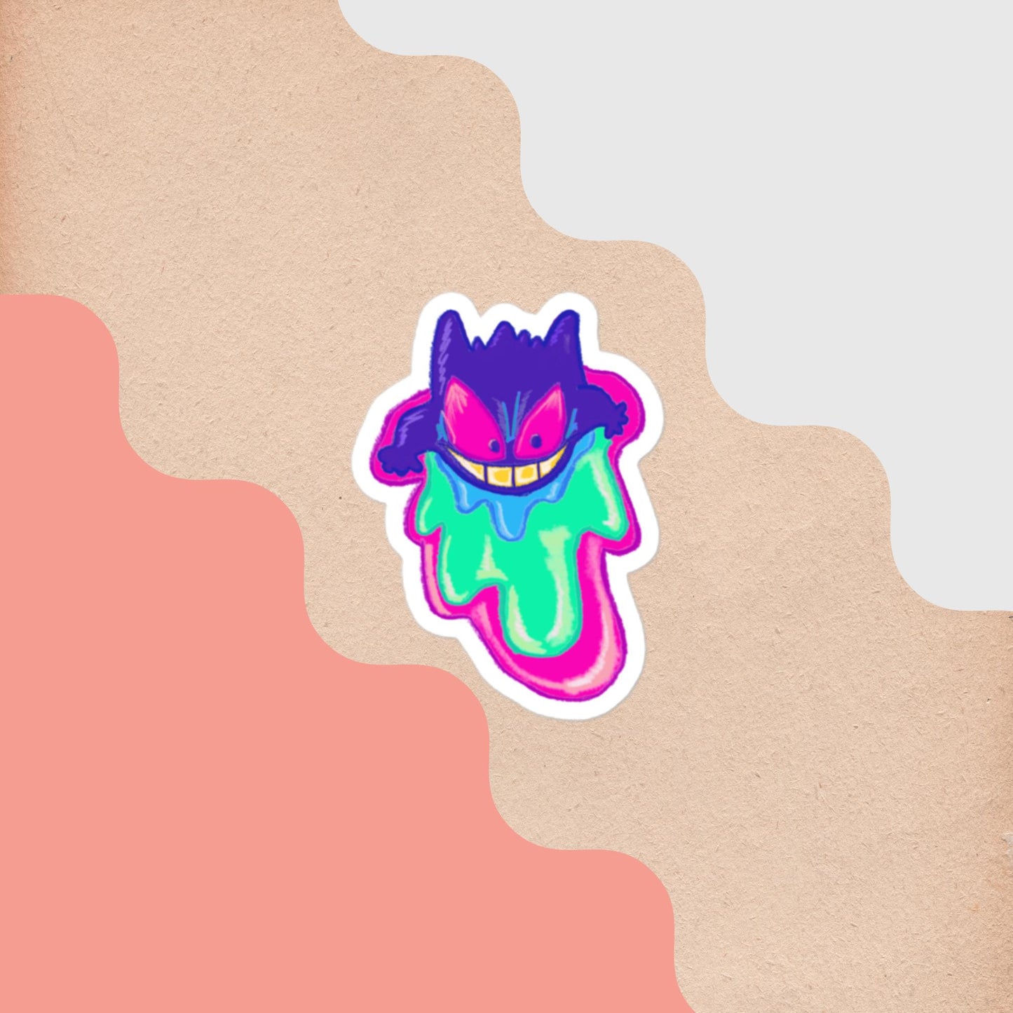 Gengar - Pokémon Sticker - Honey and Fir