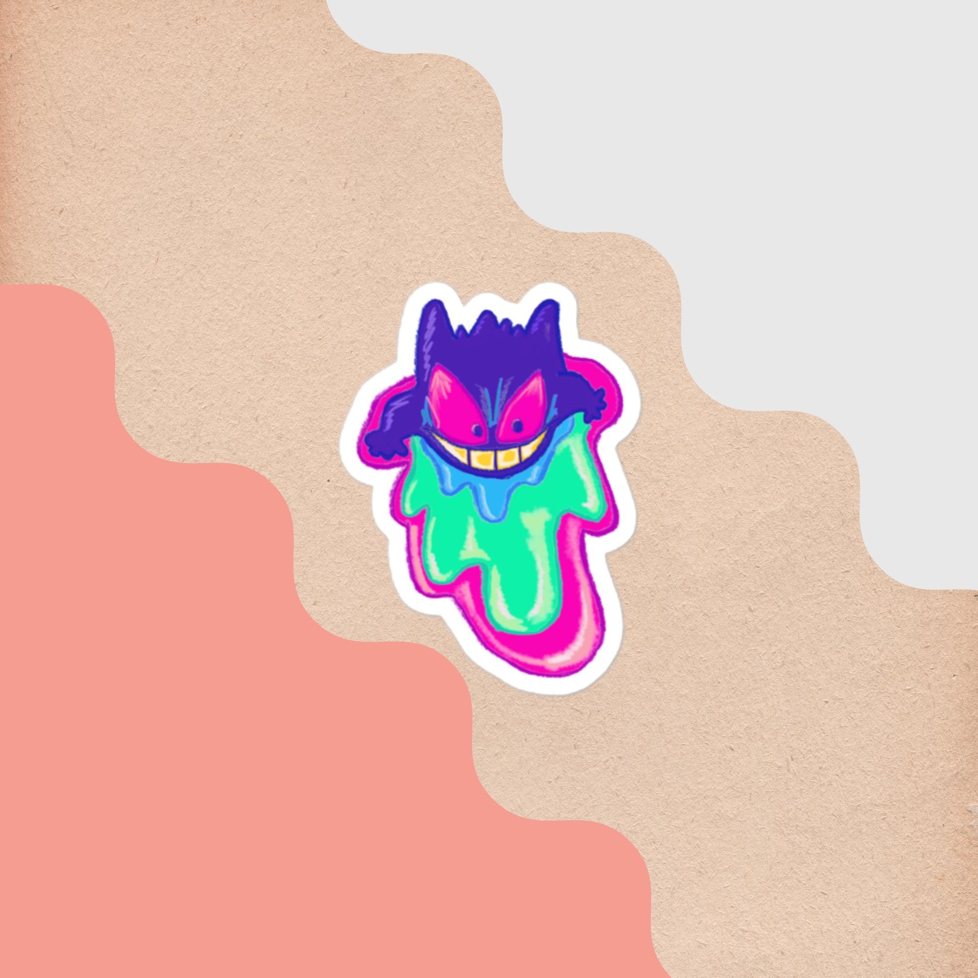 Gengar - Pokémon Sticker - Honey and Fir